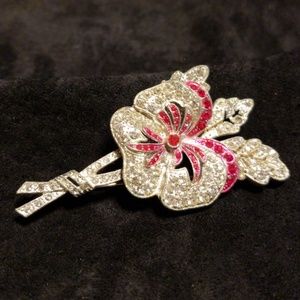 Vintage Signed Coro Perfume Brooch